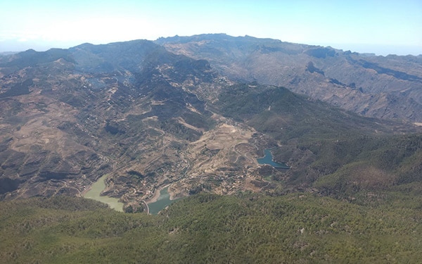 La red de RESCAN recibe el reconocimiento del Gobierno Canario por el papel que jugó durante la extinción de los incendios de Gran Canaria