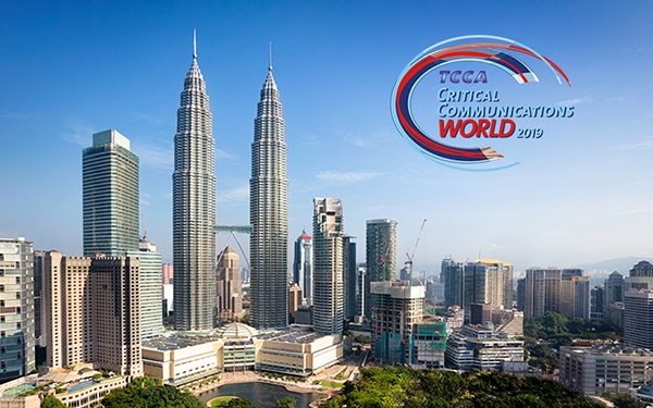 Teltronic travels to Kuala Lumpur to present its latest developments at Critical Communications World 2019