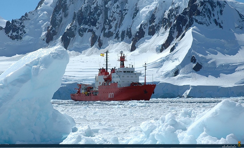 Hespérides. Photo: Spanish Navy