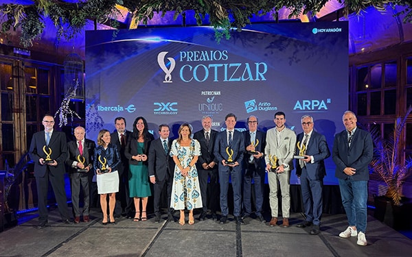 Teltronic receives the “International Project” award at the Cotizar Gala
