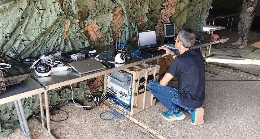 Teltronic ha instalado una red 5G de despliegue rápido para transmisión de datos y videos